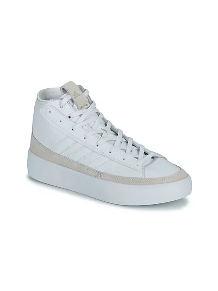 Usnjene superge Adidas bela