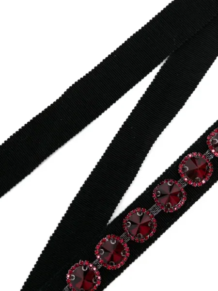 Curea Parlor de cristal negru