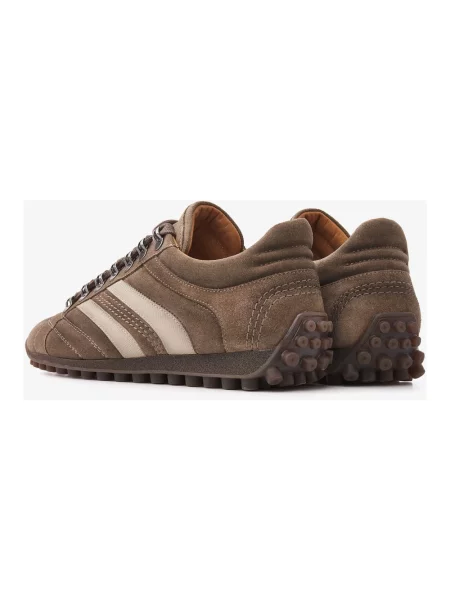 Sneakersy Via Vai skórzane brązowe