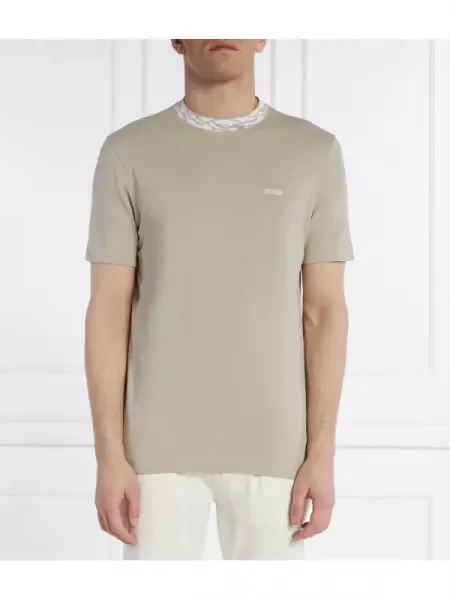 BOSS ORANGE Tricou Te_Ocean_detailed bej