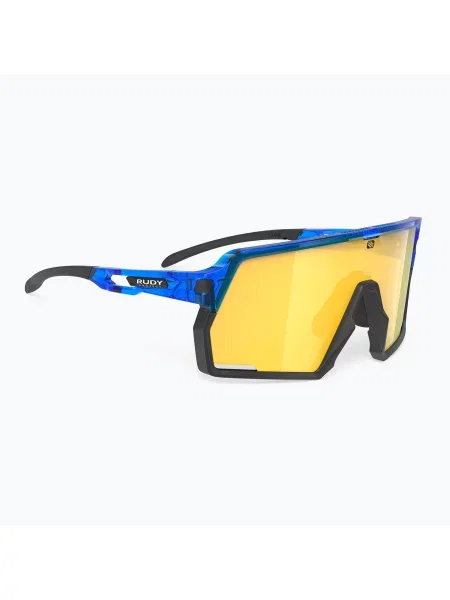 Sluneční brýle Rudy Project Kelion crystal blue gloss/multilaser yellow modré