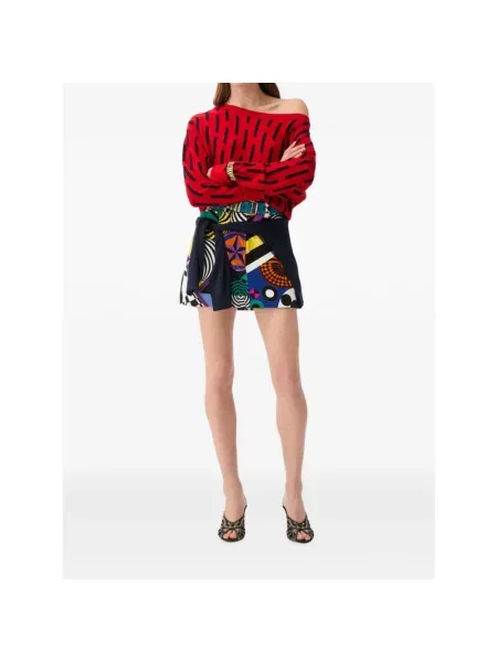 Spódnica mini Versace z nadrukiem