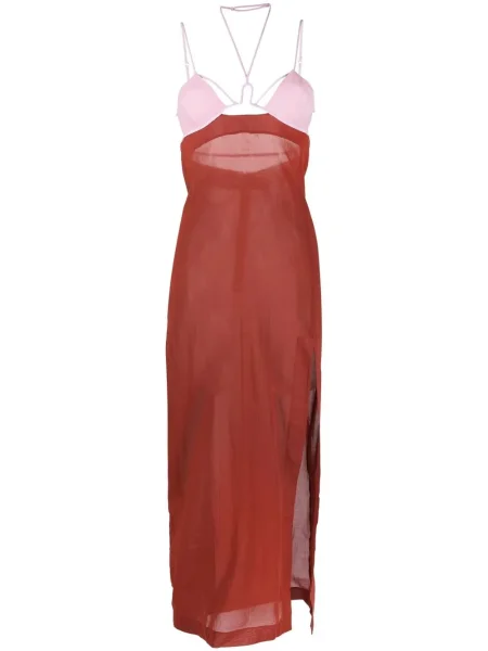 Prozirna odgovarati haljina Nensi Dojaka ljubičasta