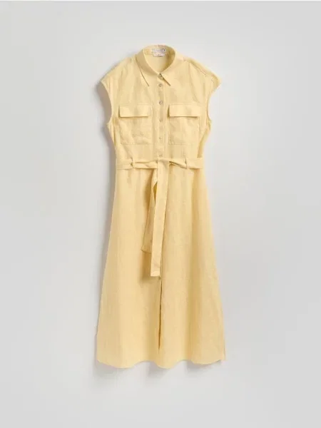 Rochie Reserved de in galben