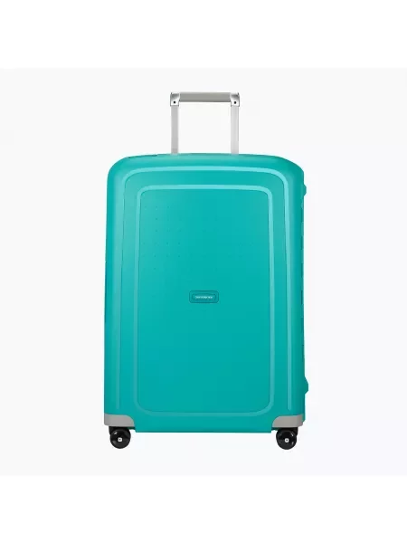Walizka podróżna Samsonite S'cure Spinner 79 l aqua blue niebieska