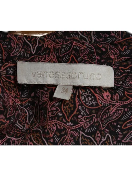 Bluză Vanessa Bruno cu model floral cu imagine roz