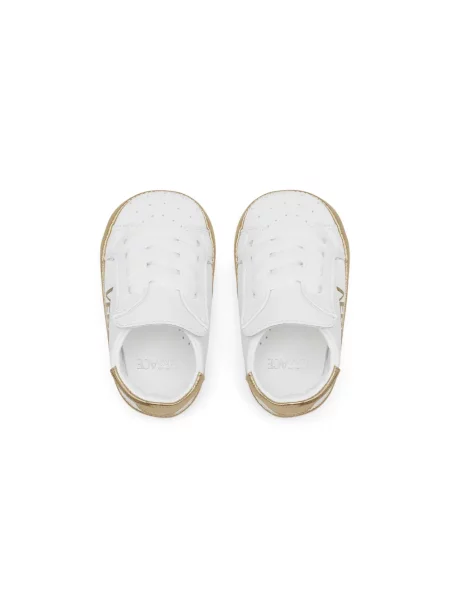 Sneakersy dziecięce Versace białe