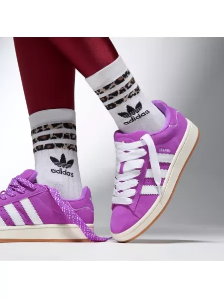 Ilgaauliai batai Adidas violetinė