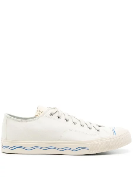 Sneakerși Visvim cu imagine alb