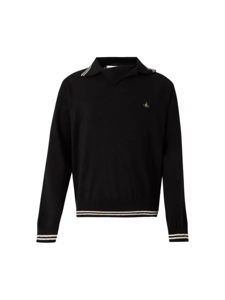Koszulka polo Vivienne Westwood czarna