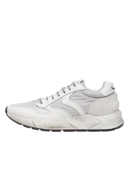 Sneakersy Voile Blanche zamszowe białe