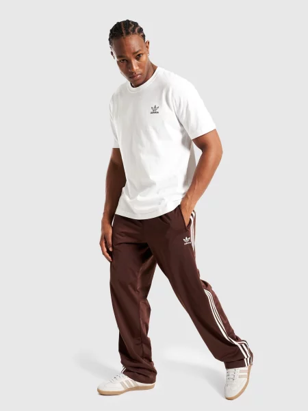 Adidas Spodnie Firebird Tp brązowe