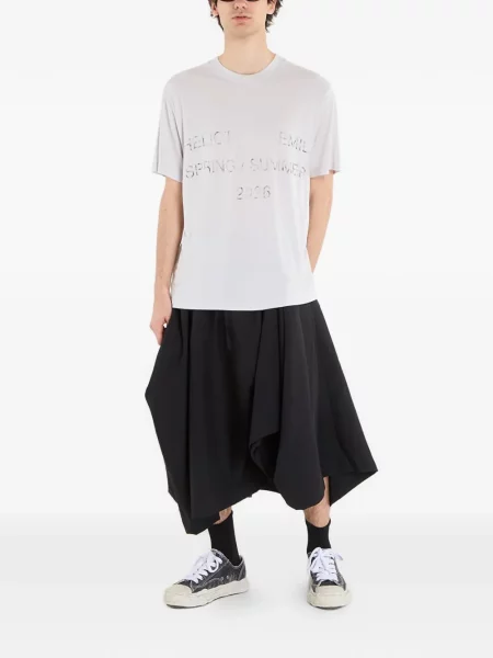 Scurt tricou Heliot Emil gri
