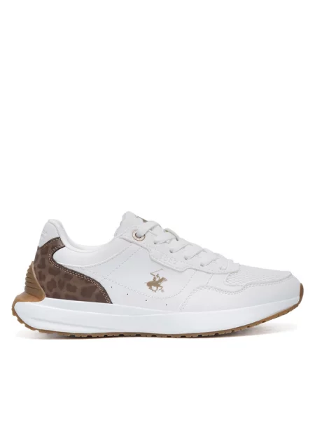 Sneakersy Beverly Hills Polo Club białe