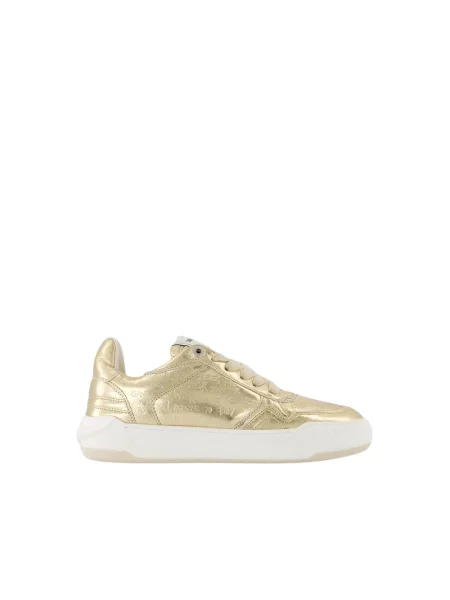 Sneakersy Zadig & Voltaire skórzane żółte