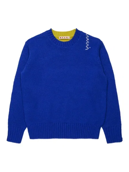 Sweter dziecięcy Marni niebieski