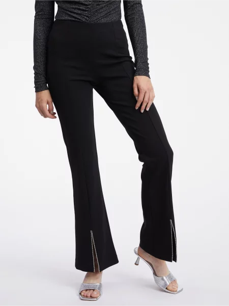 Pantaloni chino Orsay negru