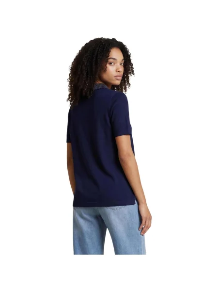 Stras polo Guess albastru