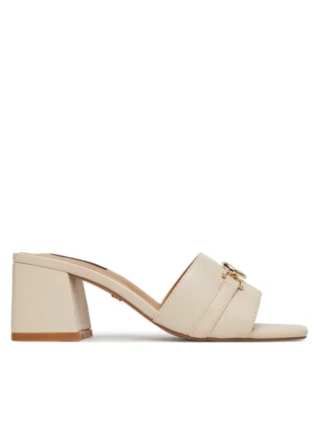 Pantofle Nine West béžové