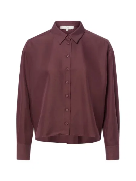 IPURI bluzka koszulowa Nora Kobiety jednolity 34 czerwony