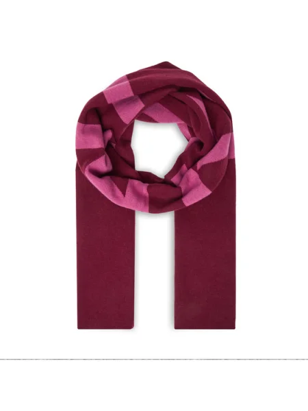 PINKO Зимен шал Serbia бордо