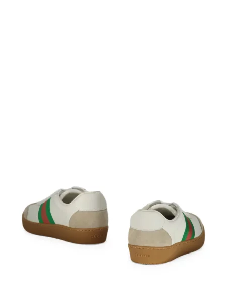 Sneakerși Gucci din piele cu dungi