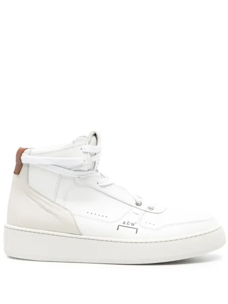Sneakerși A-cold-wall* din piele alb