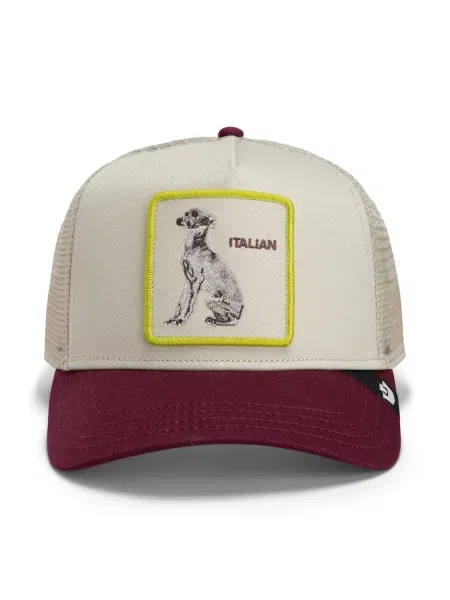 Goorin Bros шапка trucker Shadow Italian Greyhound бежово