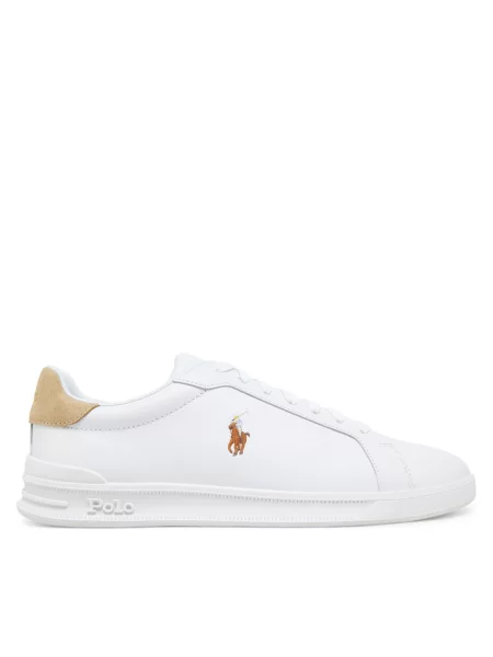Polo Ralph Lauren sneakersy skórzane Hrt Ct II biały