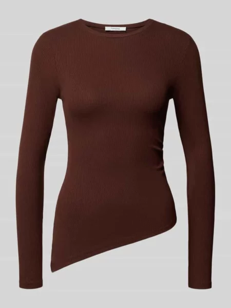 Bluzka z długim rękawem w asymetrycznym kroju model RIA' Topshop