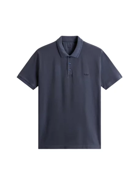 Koszulka polo Woolrich niebieska