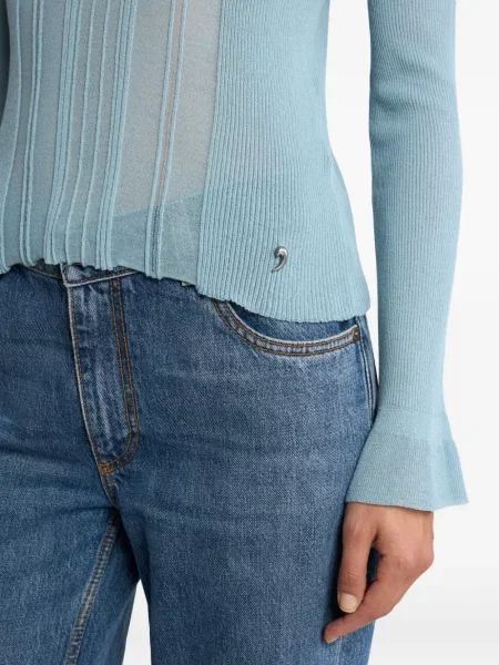 Pulover Etro din jacard albastru