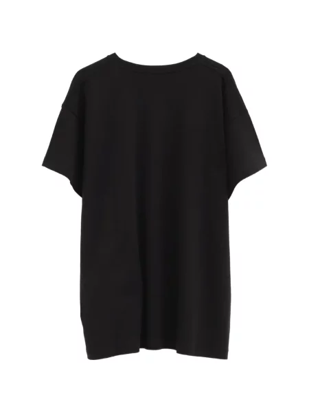 Tricou Khaite cu decolteu rotund negru