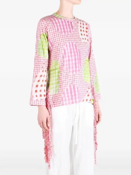 Top Comme Des Garçons Tao cu volane roz