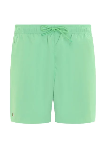 Slip de baie Lacoste cu autograf cu cordon verde