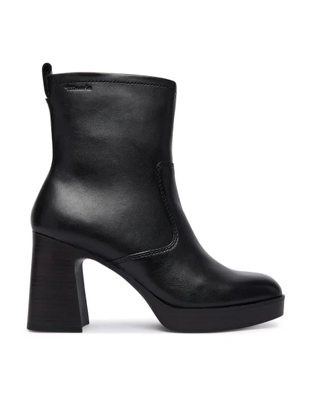 Členková obuv Tamaris čierna