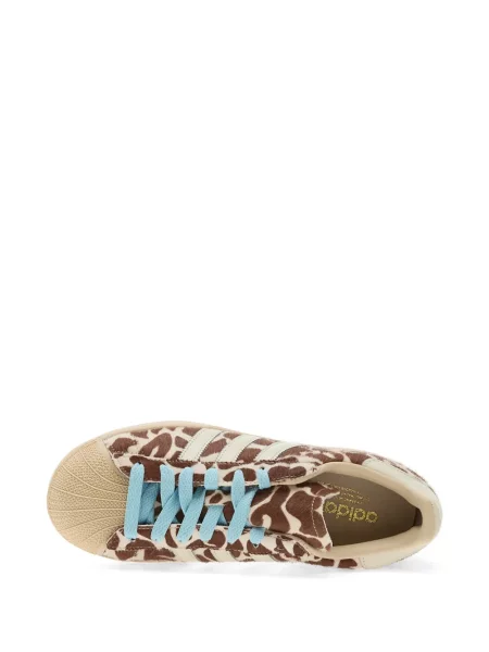 Șapcă Adidas cu imagine cu model leopard alergare albastru