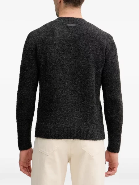 Bouclé pulover Sisley gri