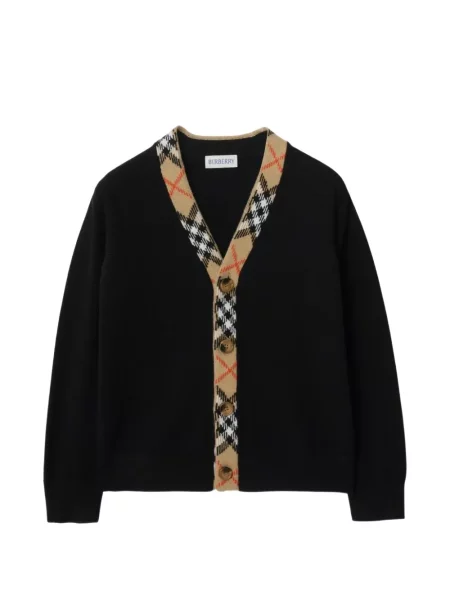 Kardigan dziecięcy Burberry czarny