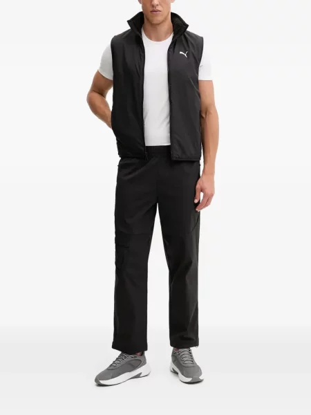 Pantaloni cargo Puma cu imagine negru