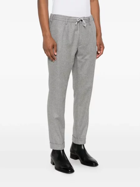 Pantaloni Eleventy cu cordon gri