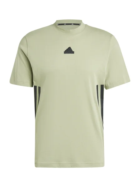 Adidas T-Shirt Future Icons Πράσινο Regular Fit μαύρο