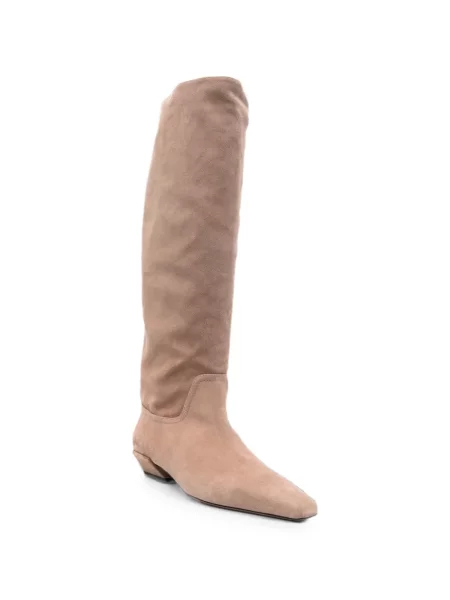 Botine Paris Texas din piele de căprioară