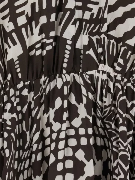 Maksi sukienka maxi Momoni garniturowa brązowa