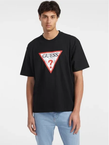 Guess Jeans Póló fekete