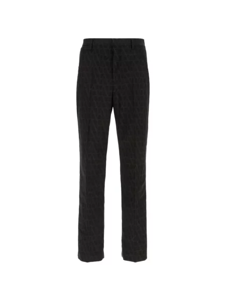 Kalhoty Valentino Garavani černé