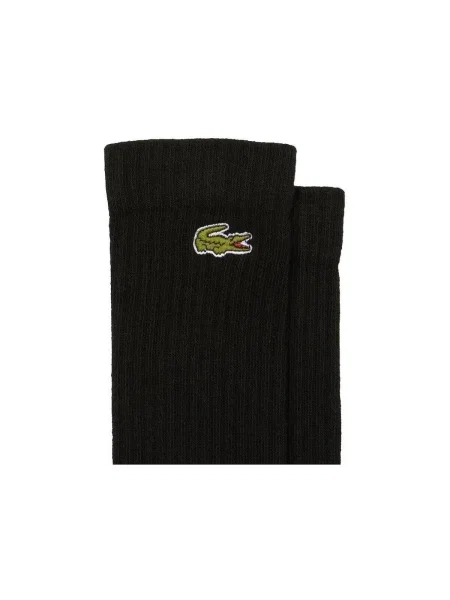 Hosszú zoknik Lacoste fekete