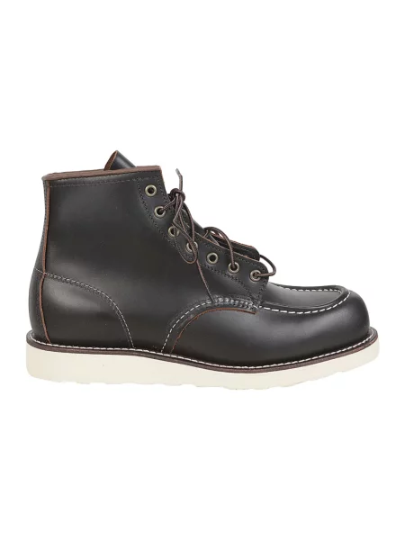 Botki Red Wing Shoes zamszowe klasyczne czerwone