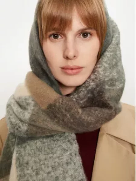 Šál Vero Moda béžový
