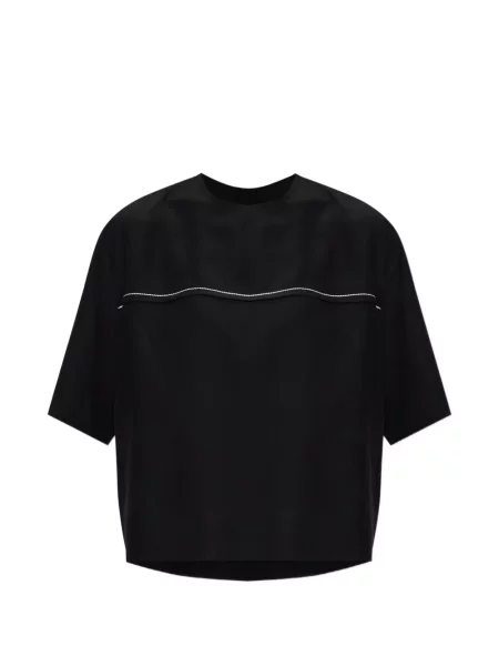 Tricou Marni de mătase negru